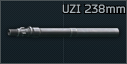 UZI 238mm threaded 3-lug barrel