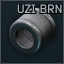 UZI 9x19 barrel retaining nut