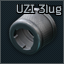 UZI 9x19 3-lug barrel retaining nut