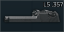 Desert Eagle L5 .357 pistol slide