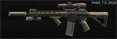 Colt M4A1 5.56x45 assault rifle T.O 2K24