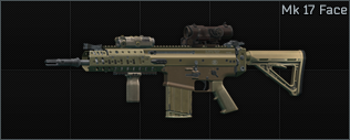 FN SCAR-H 7.62x51 assault rifle (FDE) Face