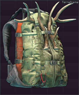 Mystery Ranch Terraframe 背包（橄榄绿） 网格