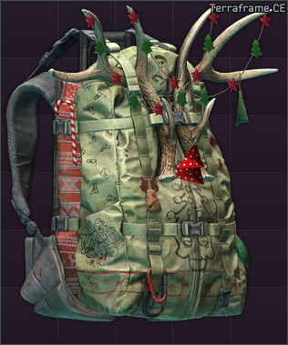 Mystery Ranch Terraframe 背包（圣诞特装版） 网格
