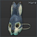 Hare mask