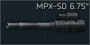 MPX 9x19 Ronin Arms 6.75 inch Ported SD Barrel