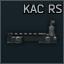 HK G36 KAC 600m Rear Sight Rail