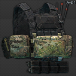 Spiritus Systems LV-119 Plate Carrier (Black Division V2) 网格