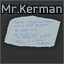Note from Mr. Kerman