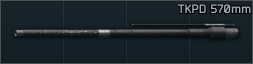 TKPD 9.3x64 570mm barrel