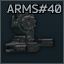A.R.M.S. #40 Flip-Up Rear Sight