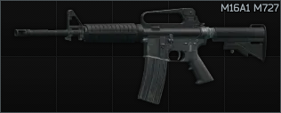 Colt M16A1 5.56x45 assault rifle M727
