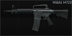 Colt M16A1 5.56x45 assault rifle M723