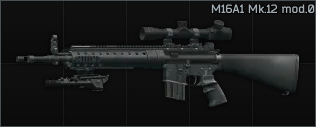 Colt M16A1 5.56x45 assault rifle Mk.12 mod.0