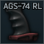 AK Custom Arms AGS-74 PRO + Sniper Kit pistol grip (Redline)