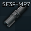 HK MP7 SureFire SF3P 4.6x30 flash hider