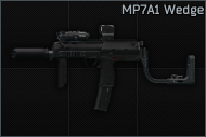 HK MP7A1 4.6x30 submachine gun Wedge
