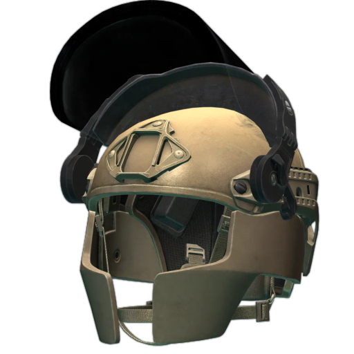 Crye Precision AirFrame helmet (Tan) Face shield - Escape from Tarkov -  Tarkov.dev