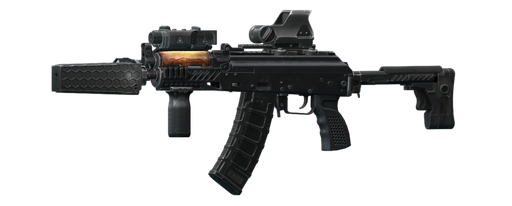 Kalashnikov AKS-74U 5.45x39 アサルトライフル Waffle - Escape from