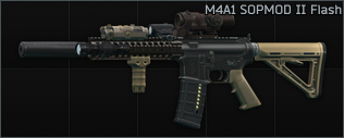 M4A1 SOPMOD II Flash